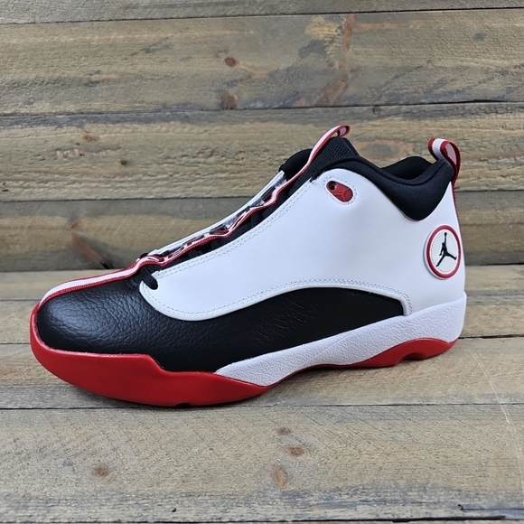 Nike Jordan Jumpman Pro Quick Men's Basketball Shoes White Black Varsity White - Picture 4 of 12